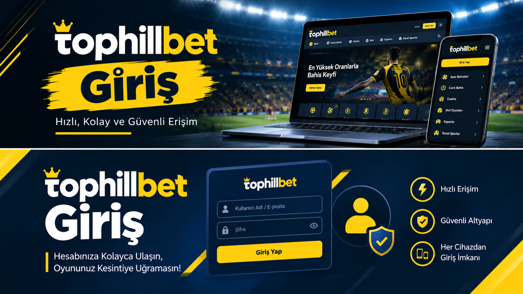 Tophillbet Giris İslemi